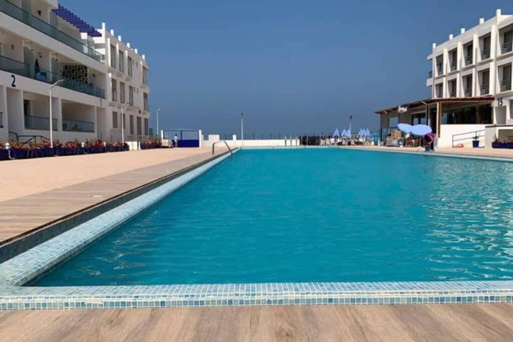 Appartement Familial Luxueux Pieds Dans L'Eau Aourir Buitenkant foto